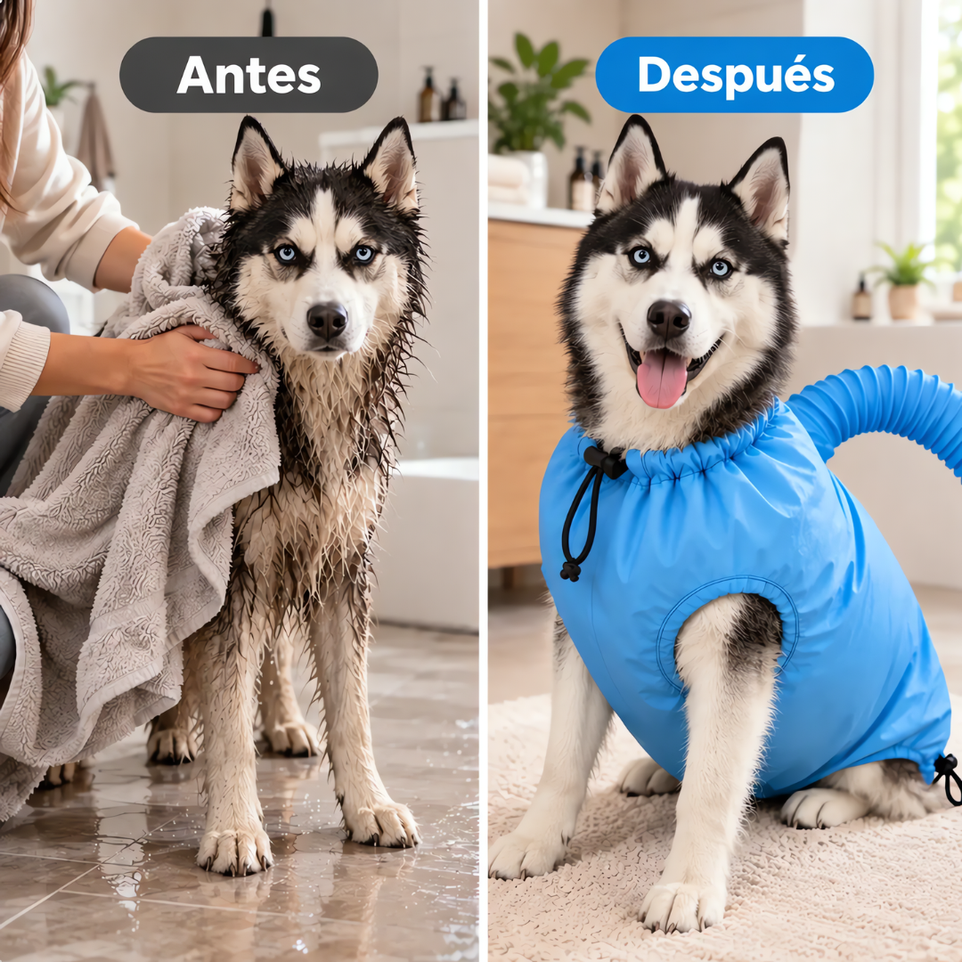 Bolsa de Secado Rápido para Mascotas