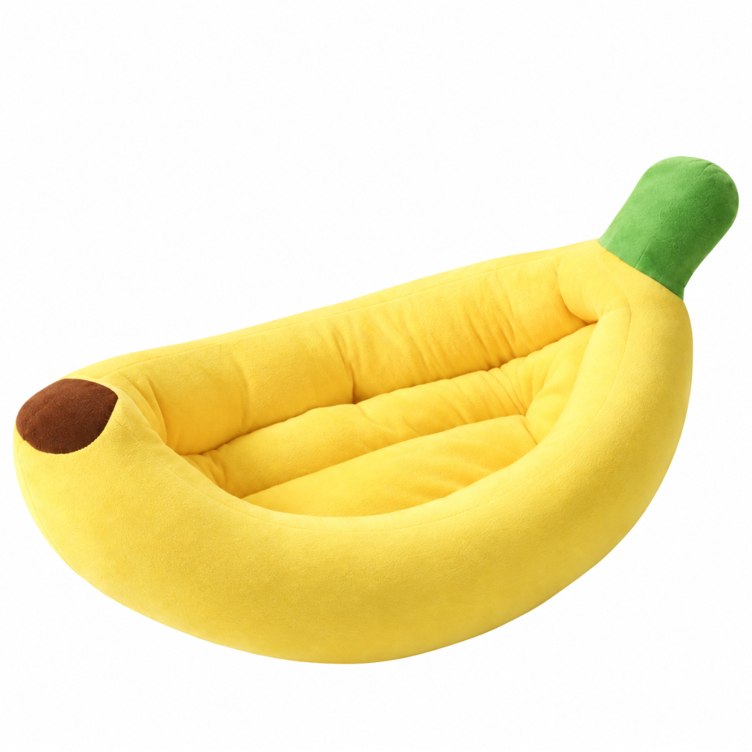 Cama Banana para Perros y Gatos